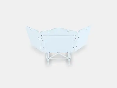 ROSSARED triple mirror 3D model