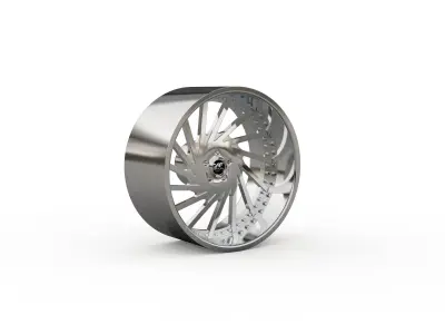 AMANI FORGED ALDO WHEEL 3D print model