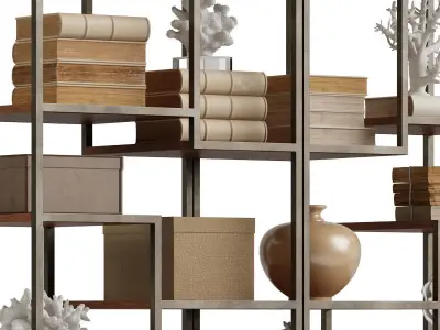  Horchow Dillenger Etagere 3D model