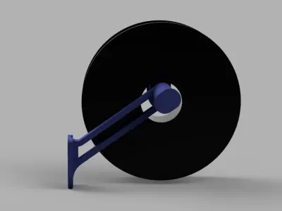 Filament Wall Mount 3D print model