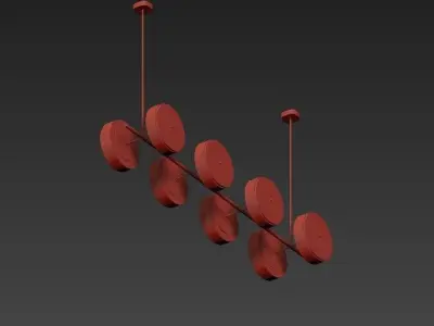 larose black 8 3D model