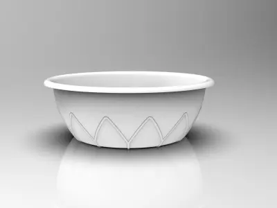 kitchen bowl 3D print model