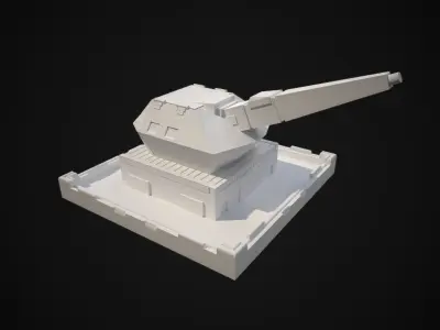 Turret Collection 3D print model