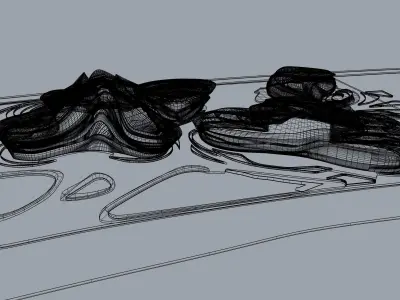 MeiXihu International Center Zaha hadid 3D model