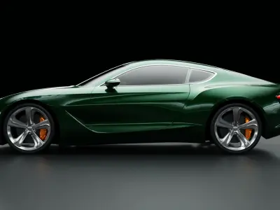 Bentley EXP 10 Speed 6 Low-poly 3D model