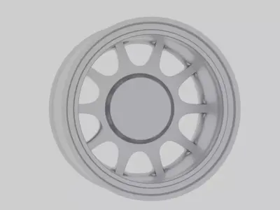 Method 201 Forged Beadlock 3D model