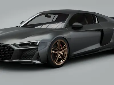 Audi R8 V10  3D model