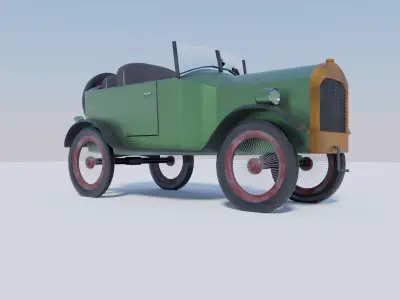 1910s Car 3D model
