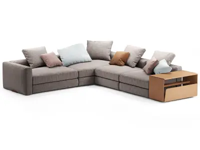 Flexform sofa Harper 3D model