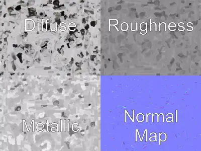 Inline-4 OHC Engine Realistic Precision model pack Low-poly 3D model