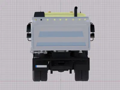 Camion benne VOLVO FMX 2020 500 euro 6 6X4  3D model