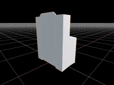 Dressing table 3D model