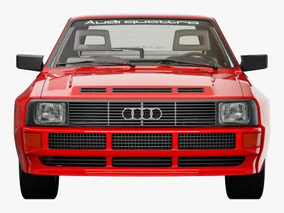 Audi sport quattro 1984 3D model