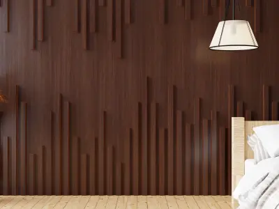 Wall wood V05 for your interior wall wood 3D model