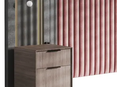 Decorative Wall panel  07 3D model