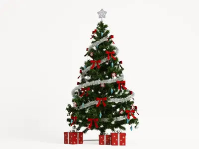 Christmas Pine Tree 3D model