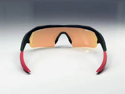 Nike Hyperforce Elite sport sunglasses Low-poly 3D model