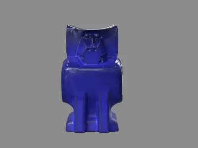 Cobalt Baboon 3D model