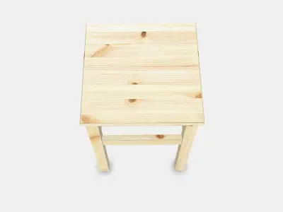 ODDVAR Stool 3D model