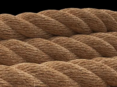 Rope Pile 3D model