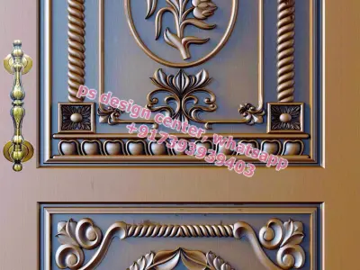 CNC DOORS  DESIGN 3D model