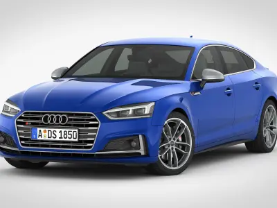 Audi S5 Sportback 2018 3D model