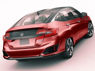 Clarity Fuel Cell 2017 3D model