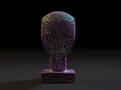 Alien 2 sculpture 3D print model