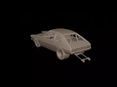 1972  Pinto Bob Glidden Pro Stock 3D print model