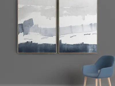 Photo Frame 132 Low-poly 3D model