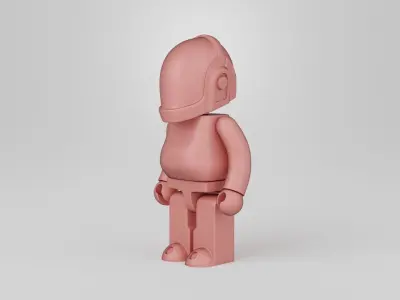 Bearbrick Daft Punk 1 3D print model