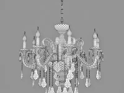 788082 Lusso Osgona Chandelier 3D model