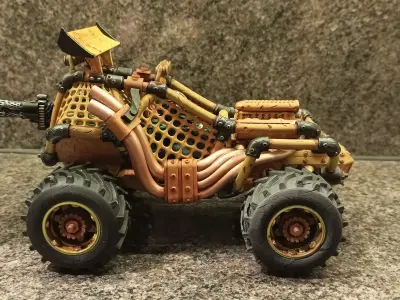 Road Rage RR-010 Mad Max style 3D printable models 3D print model