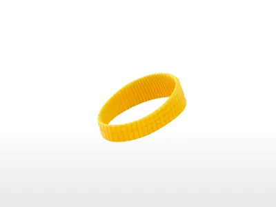 Headband028 Yellow Headband 3D model