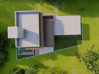Casa Scene-villa-modern house 3D model purchase
