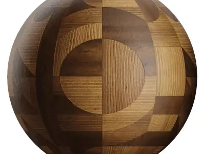 Mid Century Geometric Wood Wallpaper  Texture