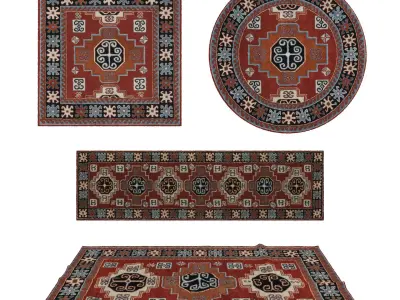 Rugs No 839 Low-poly 3D model