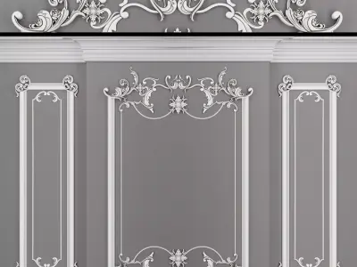 Sahra Wall Modeling 01 Low-poly 3D model