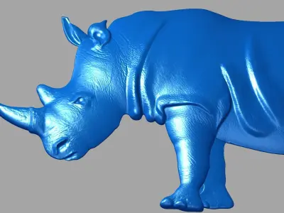 White Rhinoceros 3D model