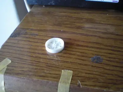 Insert for slot car rims 3D print model