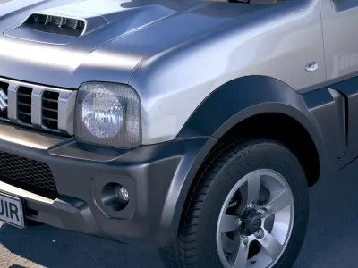 Suzuki Jimny 4ALL 2010-2018 3D model