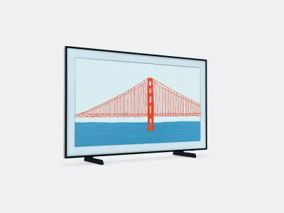 43 The Frame Art Mode 4K Smart TV 1 3D model