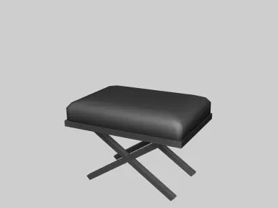Simple Chair - 12 3D model