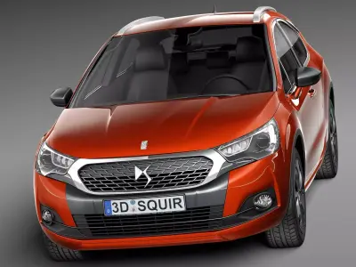 Citroen DS4 Crossback 2016 3D model