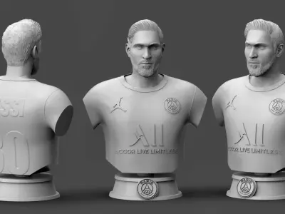 Messi 3D Printable 2 3D print model