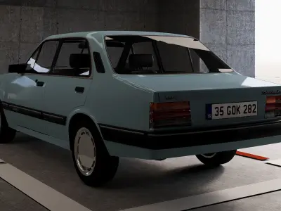 1990 CHEVETTE 3D model