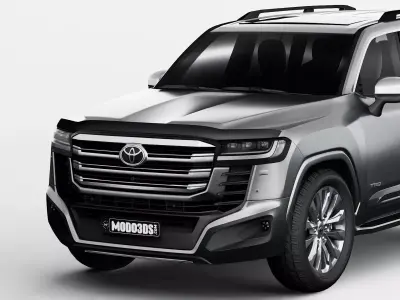 Toyota Land Cruiser Hybrid VXR 2026 3D model