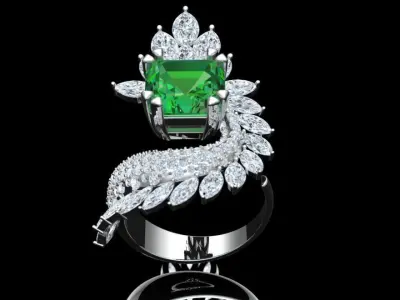 WEDDING RING 3D print model