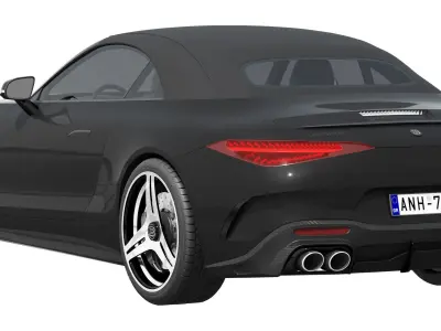Brabus 750 AMG SL63 3D model