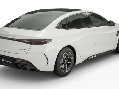 2024 BYD Seal With Interior  3D model